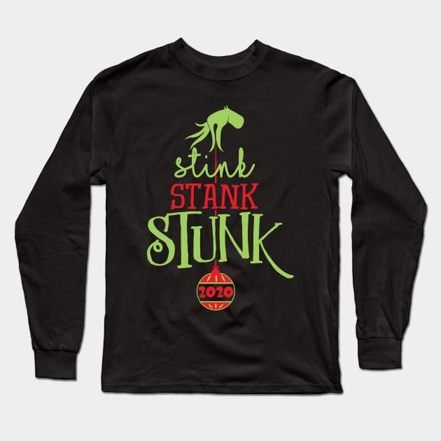 Stink Stank Stunk Long Sleeve T-Shirt by NovaTeeShop